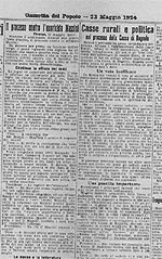 Gazzetta del Popolo 23 maggio 1924